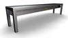 Overshelf keramisk opvarmet 1 niveau 1600 – 4 varmelegemer à 250W