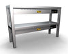 Overshelf keramisk opvarmet 2 niveauer 1000 – 6 varmelegemer à 250W