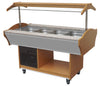 Kølet buffet GN 4/1 – brun