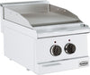 Base 600 elektrisk stegeplade rillet