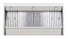 Væghængt emhætte 1200