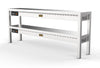Overshelf keramisk opvarmet 2 niveauer 1600 – 8 varmelegemer á 250W
