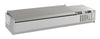 Refrigereret countertop med rustfri top – 6 x 1/4 GN