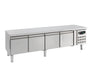 Refrigerated counter height 650 4 doors
