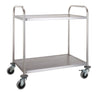 Vogn flat-pack med 2 hylder