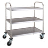 Vogn flat-pack med 3 hylder