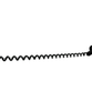 Cs telescopic heat lamp ch-04 black