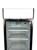 Refrigerator 1 glass door left rotating - NordeleGastro