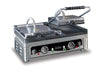 Klemgrill m. dobbelt klap Combisteel - NordeleGastro