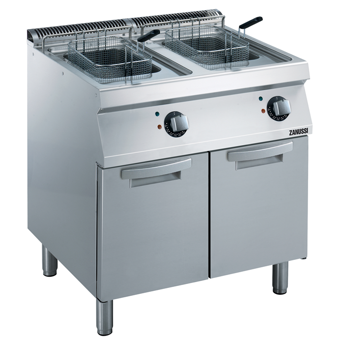 ZANUSSI EVO700 TWO WELLS FRITSTÅENDE ELEKTRISK FRITUREGRYDE 15 LITER 372082