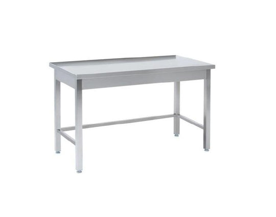 Rustfrit stålbord, 70 cm bredde