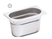 Stalgast kantine 176x108 mm GN 1/9 - NordeleGastro